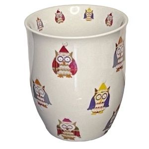 Owl Mug Coffee Tea Cup Ceramic Santa Christmas Holiday Collection Creative Tops